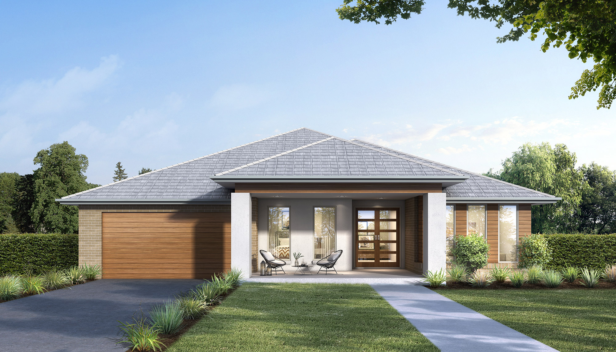 1 6526 17m Wide Design Facade 22438 0128