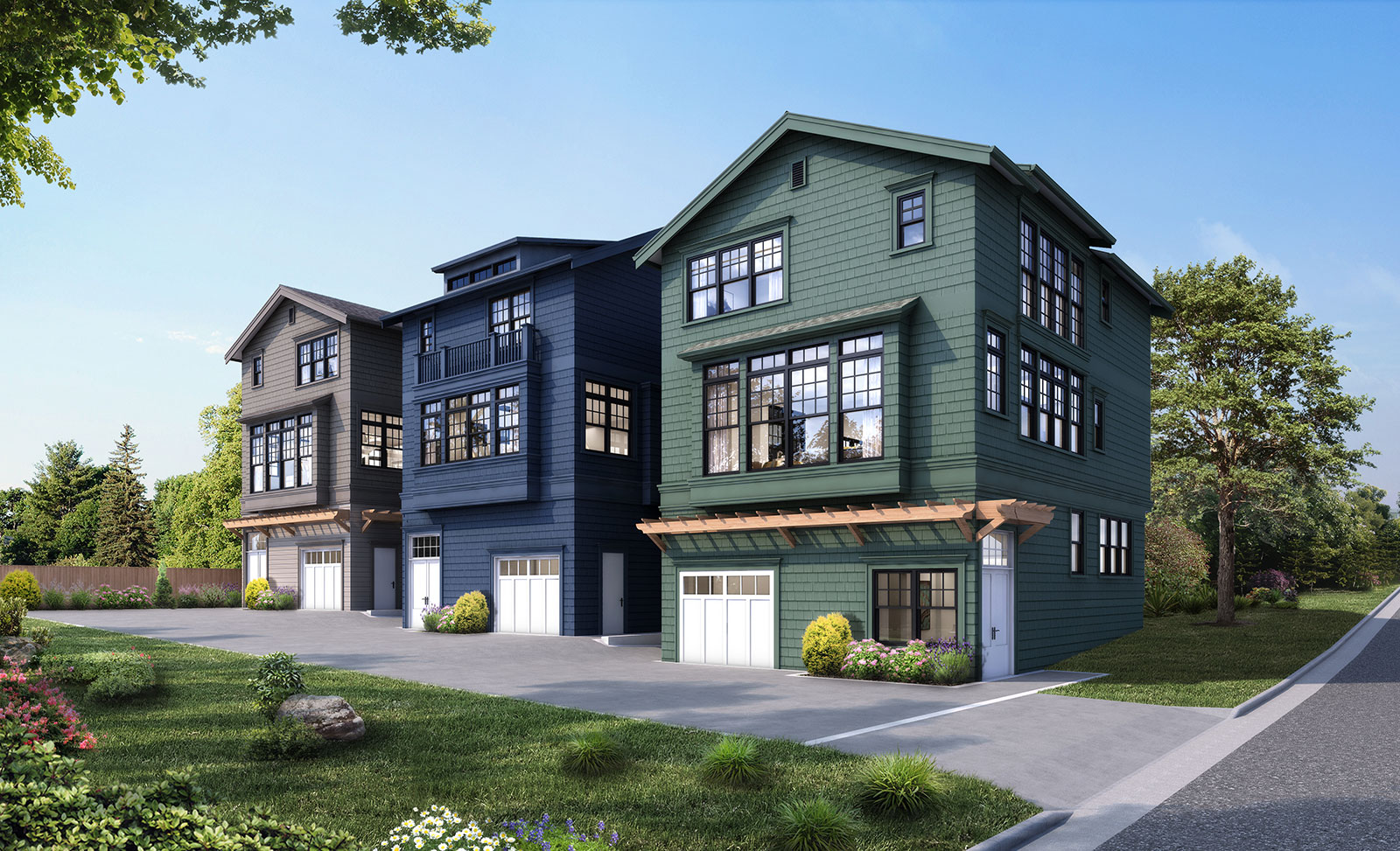 3d Streetscape 9610 Howling Farms Residences Sus8380 0404 C04