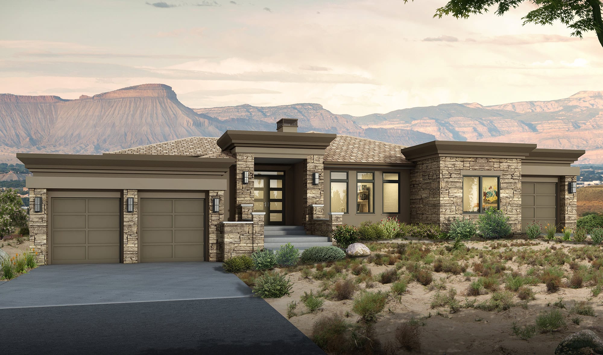 3d Home Facade 1820 2 334 West Ridge Blvd West Coast Colorado Sus2563 0505