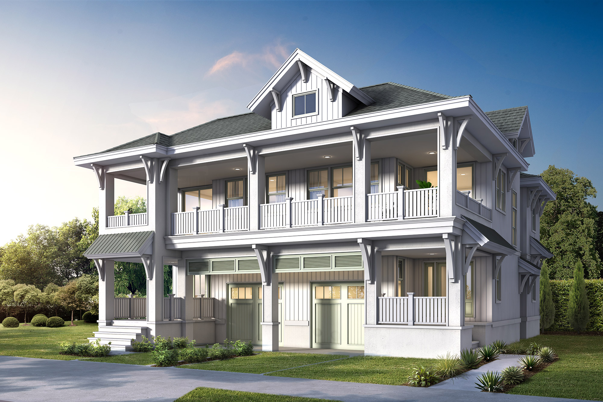 3d Home Facade 3 9103 Cardinal Rd. Sus8153 C2 1130