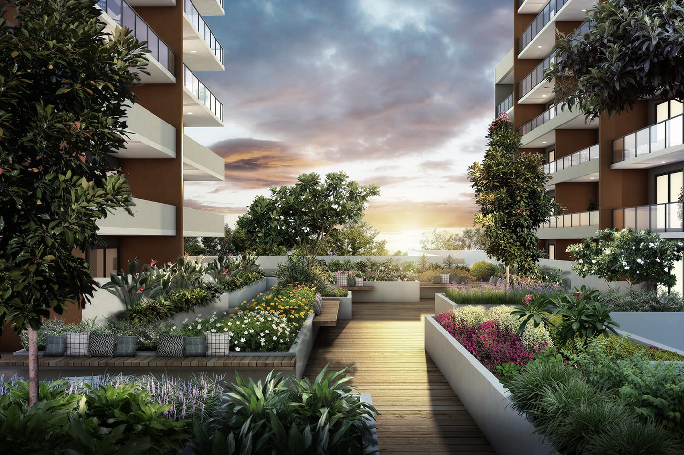 3027 Courtyard Eye Level West End Perspectives 5354 1014