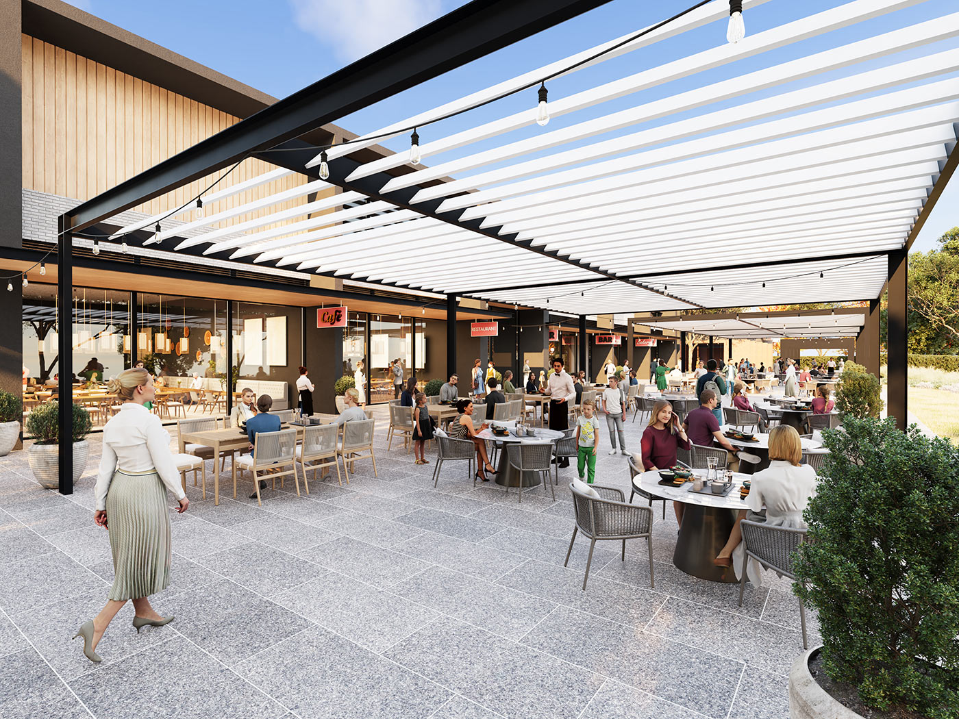 S40763 South Jerrabomberra Town Centre (exteriors) 250715