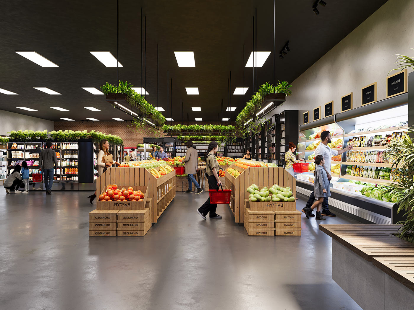 S40763 South Jerrabomberra Town Centre (interiors) Super Market And Retail 0102