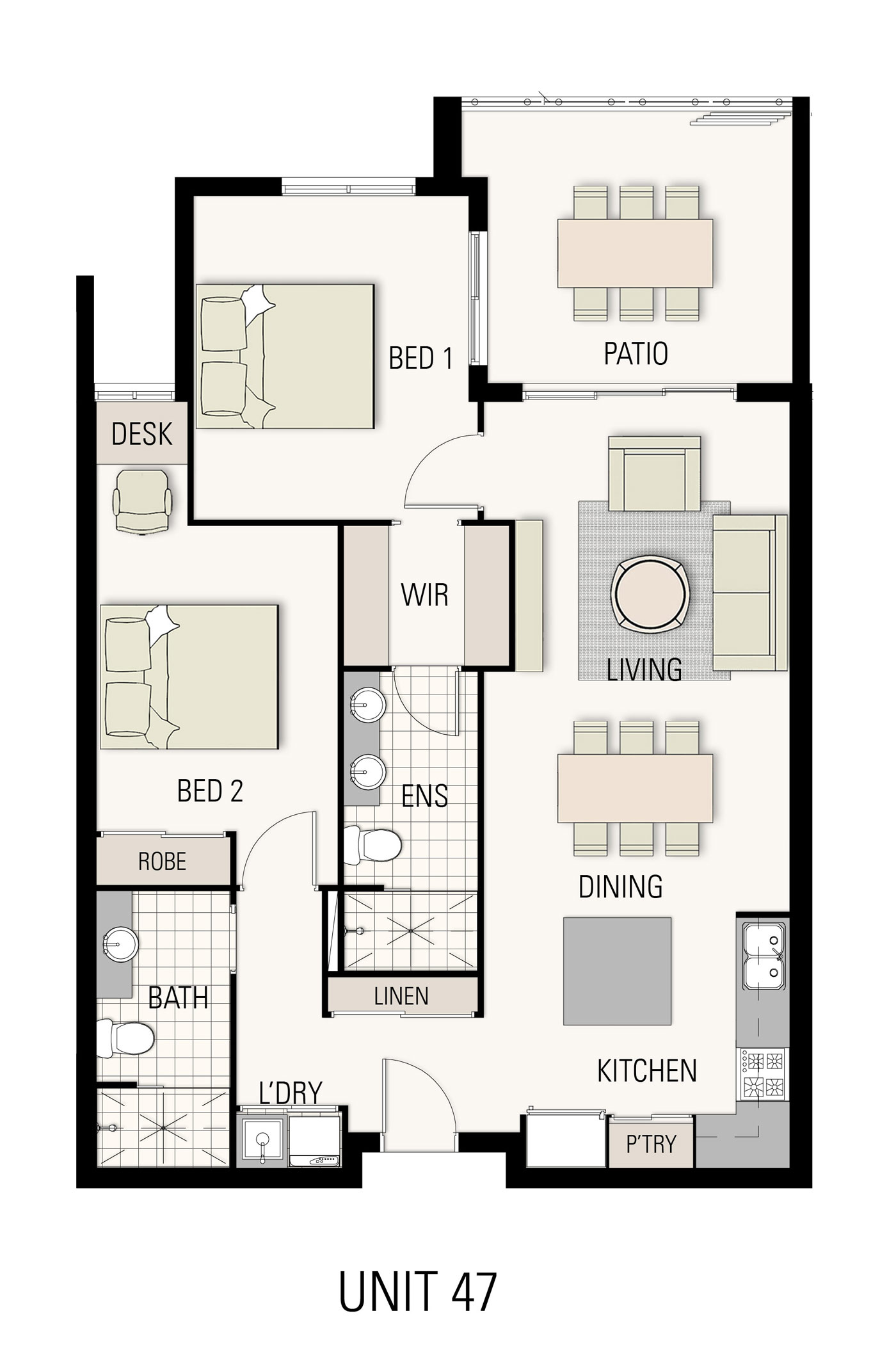 Home 1S15389 30 Careel Close Helensvale UNIT 47