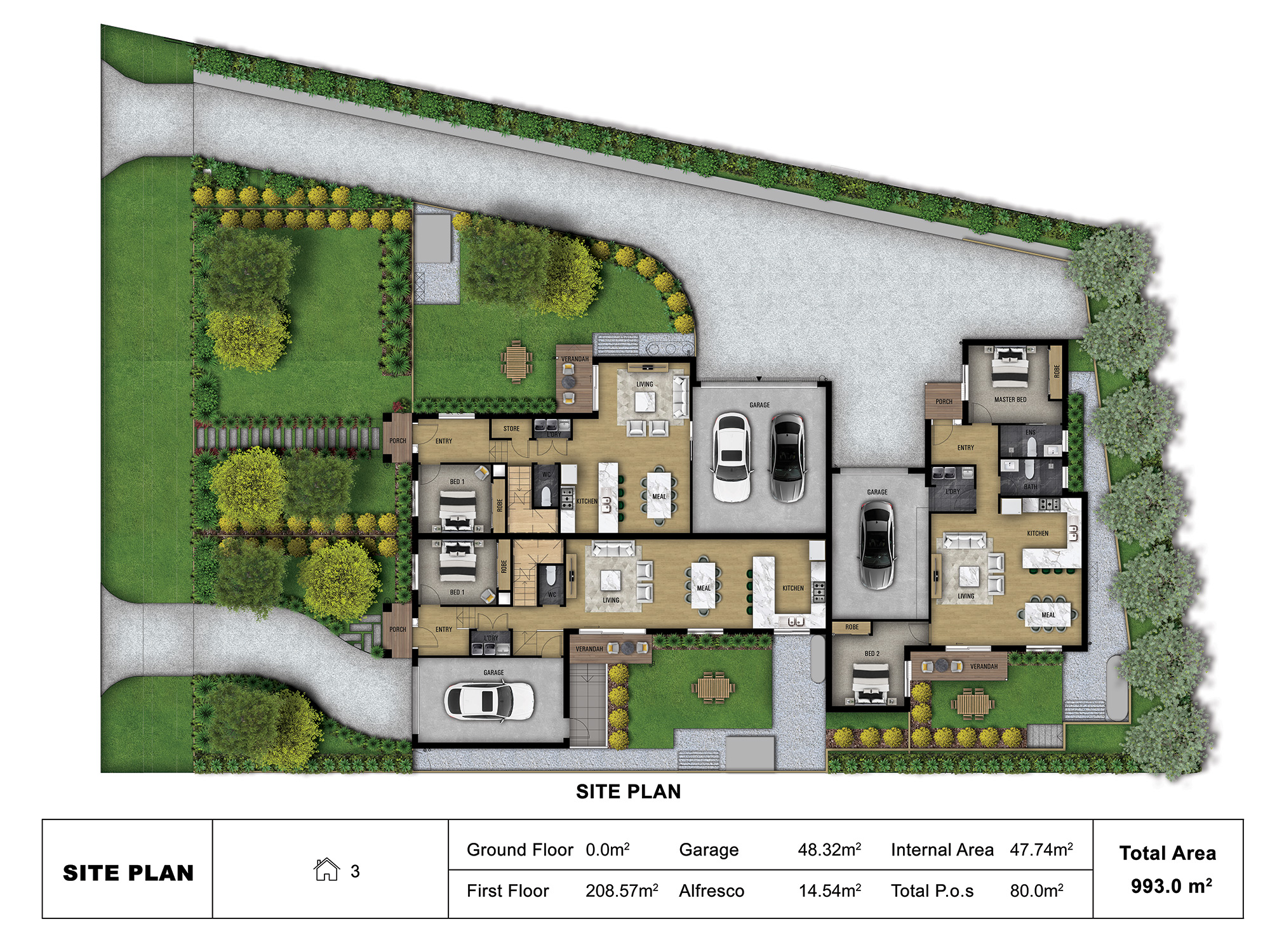S30647 12 Browning Rd, Boronia (floor Plans) Site Plan